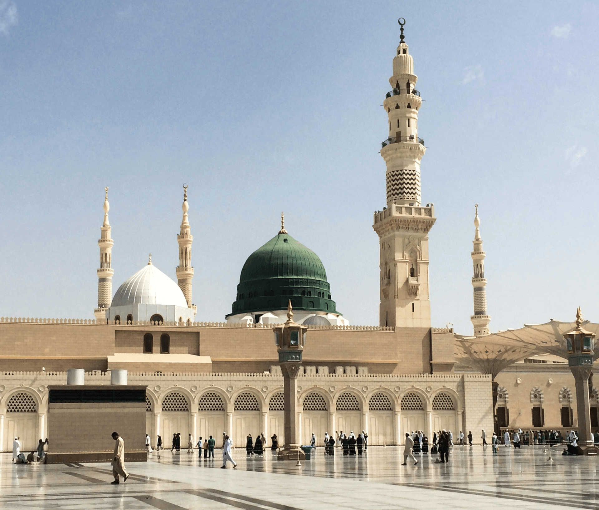 Masjid an-Nabawi, Madinah at golden hour